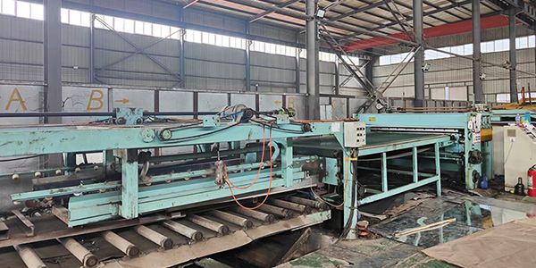 Coil Leveling and Cut-To-Length Line